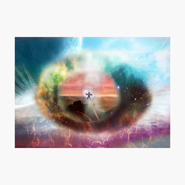 Through the Eye of God Photographic Print