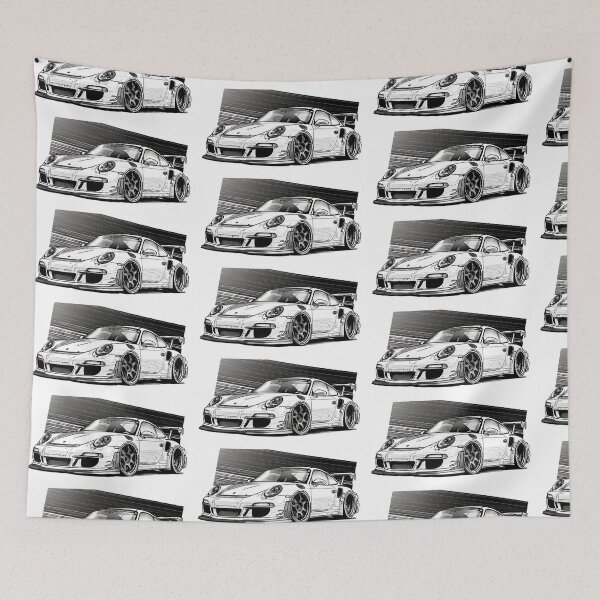 Item preview, Asphalt Empress: Porsche's Commanding Presence designed and sold by Cumulonimbusart.