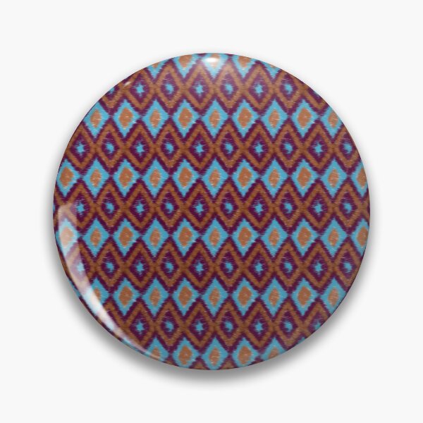 Item preview, Blue, Orange and Purple Ikat Pattern designed and sold by hellcom.