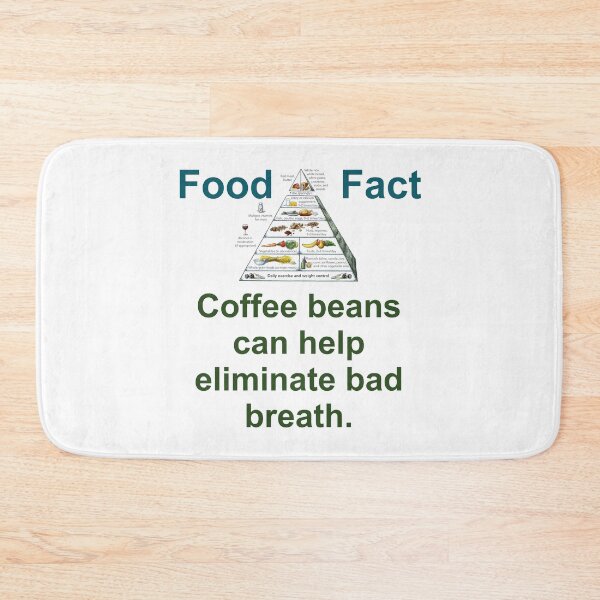 Item preview, Coffee Beans Can Help Eliminate - Food Fact designed and sold by CrankyOldDude.