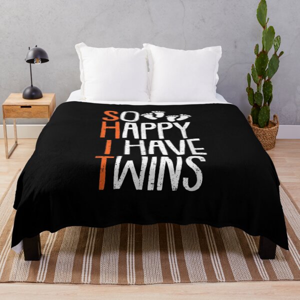 Item preview, So Happy I Have Twins - Twin Dad Father Mother Of Twins designed and sold by ArtMuni99.