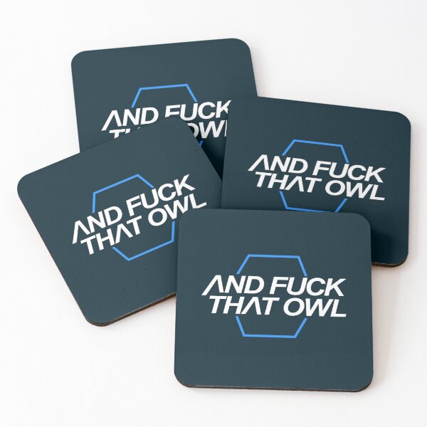 Item preview, And Fuck That Owl. Fitted Scoop   designed and sold by vaioluuon333.