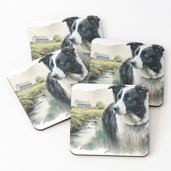 Item preview, Border Collie 01 designed and sold by artgoldenvalley.