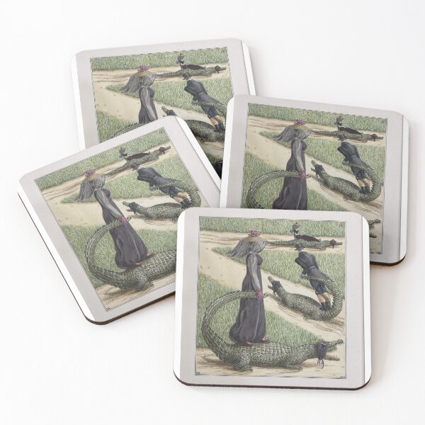 Item preview, Louisiana Gator Surrealism  designed and sold by lifezabrees.