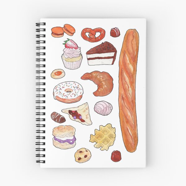 Item preview, Bakery flatlay designed and sold by Hasel-Anne.