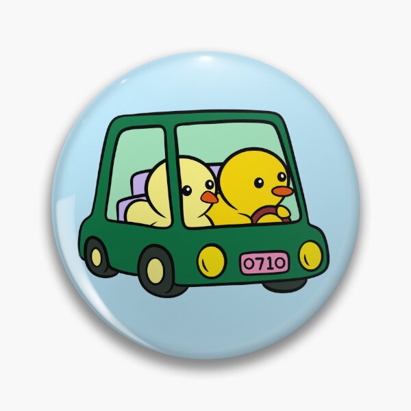 Item preview, Duck at the Wheel designed and sold by DuckieandDuck.