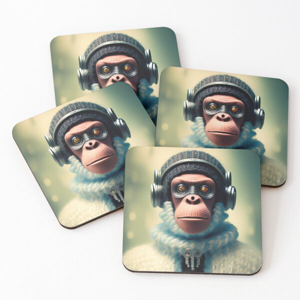 Item preview, chimpancé ciberpunk designed and sold by TeoDorskiy.