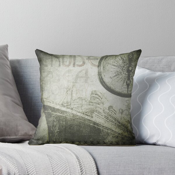 Item preview, Vintage Steampunk Grunge Cruise Ship Design designed and sold by critterville.