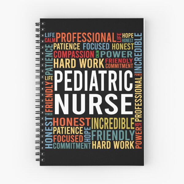 Item preview, pediatric nurse saying: pediatric nurse words gift designed and sold by alaechamlal.