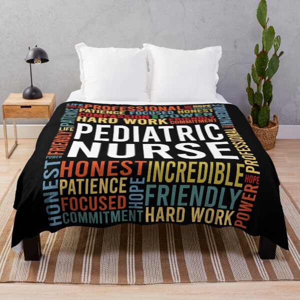 Item preview, pediatric nurse saying: pediatric nurse words gift designed and sold by alaechamlal.