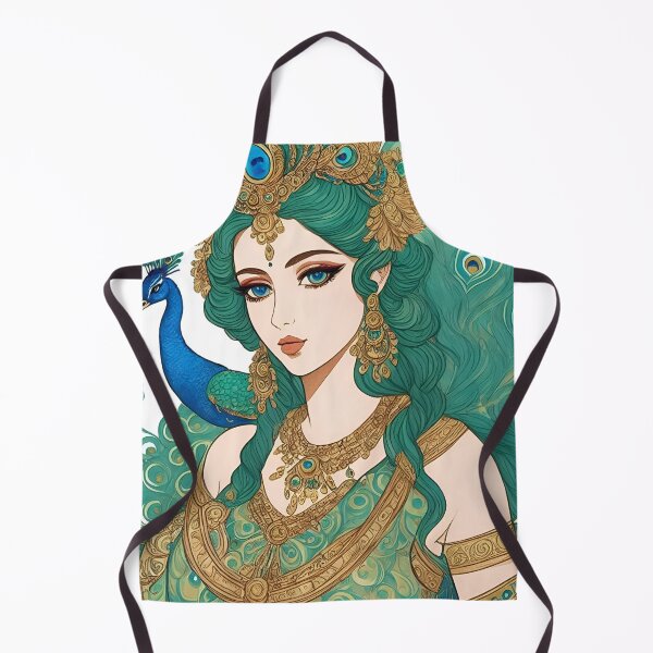 Item preview, Hera the goddess of women and family, Queen of the Gods, Juno, peacock designed and sold by Girly-Universe.