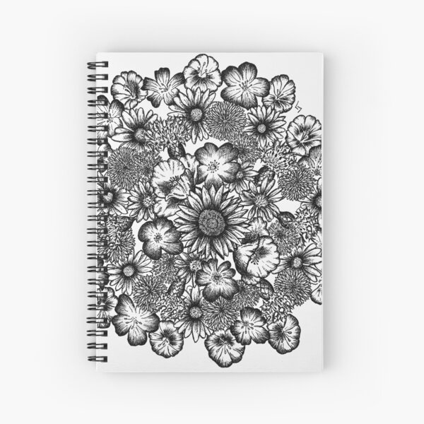 Item preview, Flower Power Pen Drawing designed and sold by Jaraart.