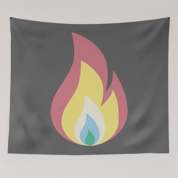 Item preview, Disability Pride Flame  designed and sold by IronCrip.
