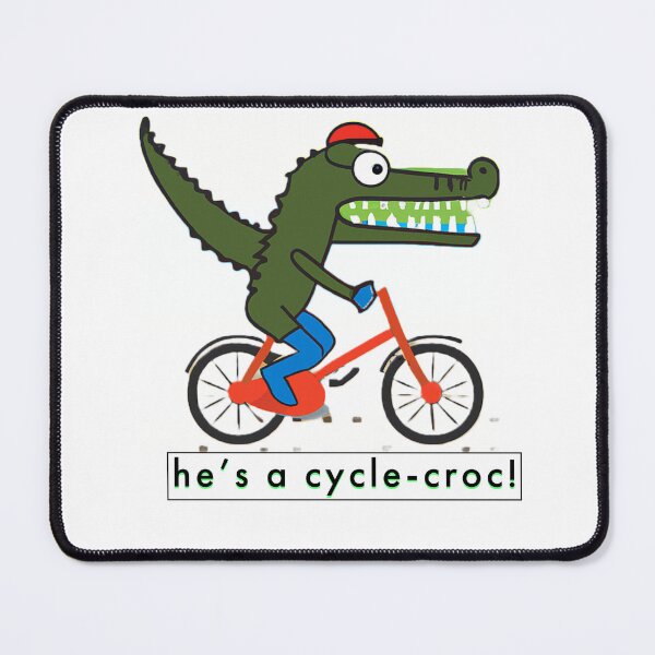 Item preview, he's a cycle-croc Tshirt Anzarus designed and sold by ANZARUS.