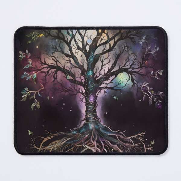 Item preview, Celtic Tree of Life Pagan Wiccan in Cool Tones designed and sold by CGSGraphics.