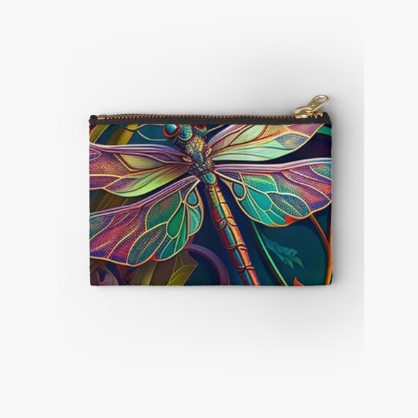 Item preview, Art Nouveau Colorful Painted Dragonfly designed and sold by PaperieJennifer.