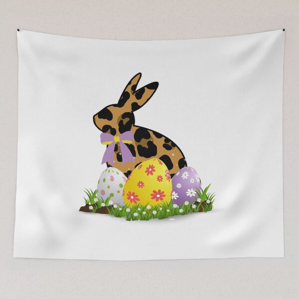 Item preview, Easter Bunny Leopard Easter egg Rabbit Easter Day designed and sold by Cheeeeky.