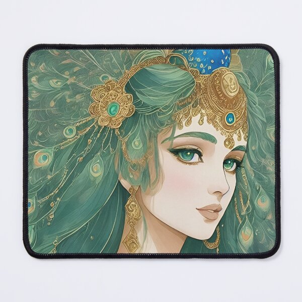 Item preview, Hera the goddess of women and family, Queen of the Gods, Juno, peacock designed and sold by Girly-Universe.