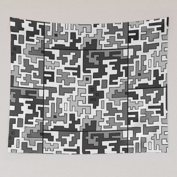 Item preview, Random lines and gray colors designed and sold by AdamCeko.