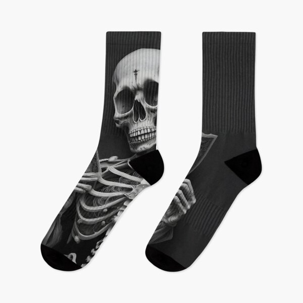 Item preview, Skeleton With Money designed and sold by AgitProPrints.