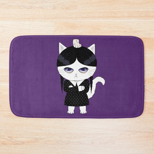 Item preview, Cat Wednesday Addams designed and sold by akwl-design.