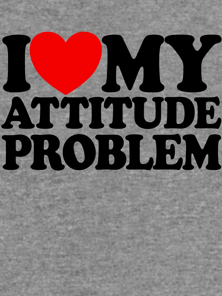Thumbnail 6 von 6, Leichter Pullover, I Love My Attitude Problem Women's Attitude Problem Gear designt und verkauft von DynamicDesign.