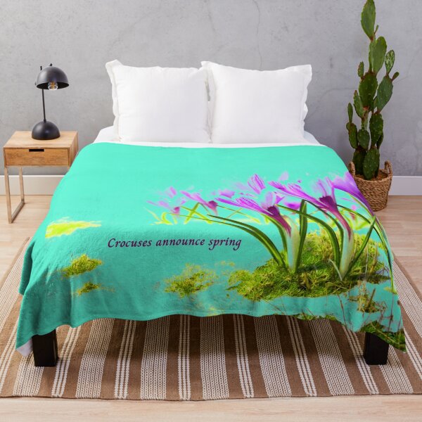 Item preview, Hello the first crocuses 1803 designed and sold by MyWay-Bilja.