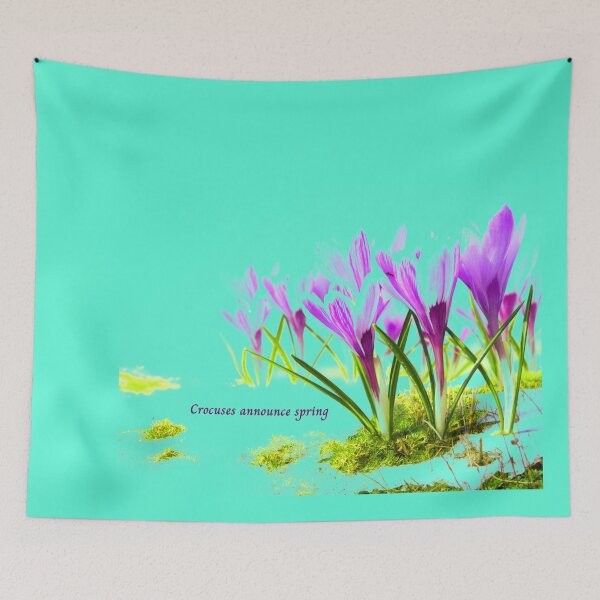 Item preview, Hello the first crocuses  1803 designed and sold by MyWay-Bilja.
