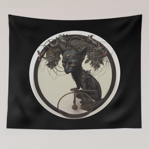 Item preview, Cat Noir #747 | Black Cat designed and sold by Black-Cats.