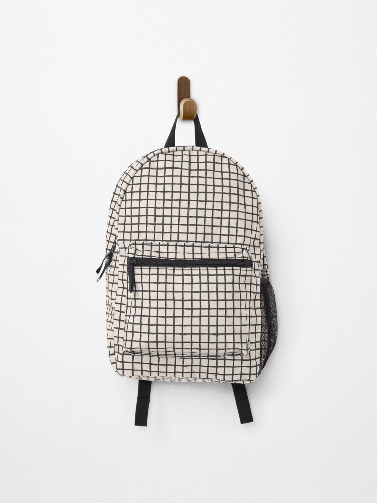 Thumbnail 1 of 3, Backpack, Minimal Grid Pattern designed and sold by hellcom.