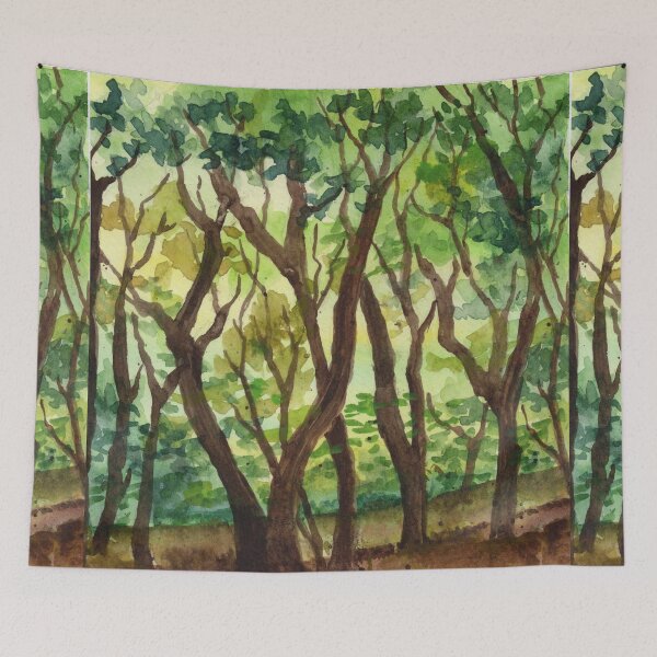 Item preview, Sunlight Filtered Through Trees designed and sold by Mugdha Kakade Studio.