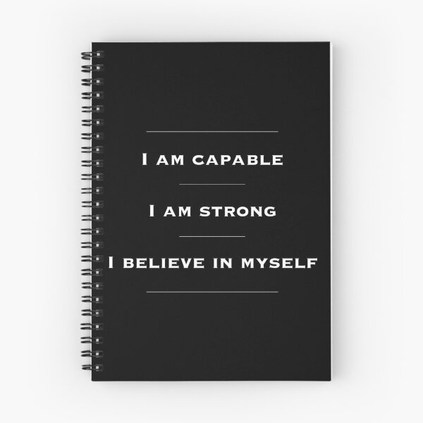 Item preview, Motivational Inspirational Wall Art, Home Decor, Office Decor. Entrepreneur Gift. I Am Capable, I Am Strong, I Believe in Myself designed and sold by Read This Already.