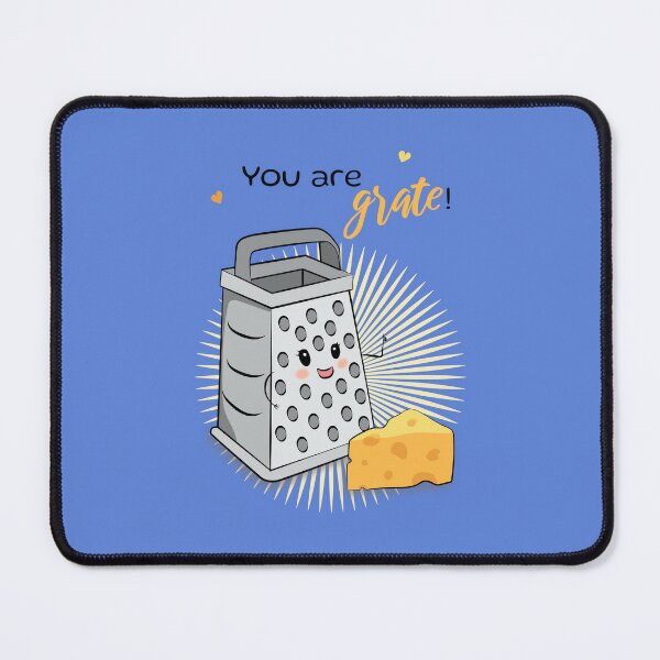 Funny Cheese Grater Gift: Graters Gonna Grate Pun  Spiral