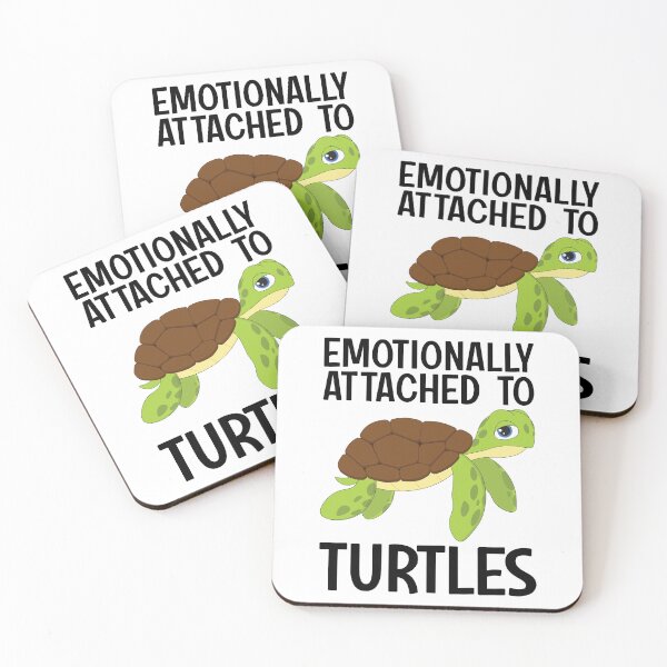 Item preview, Emotionally Attached To Turtles designed and sold by kamrankhan.
