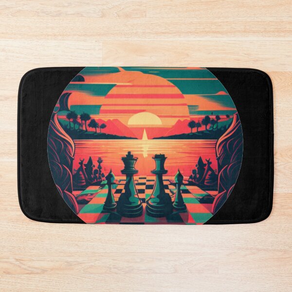 Item preview, Chess Retro Sunset designed and sold by Diamaber.