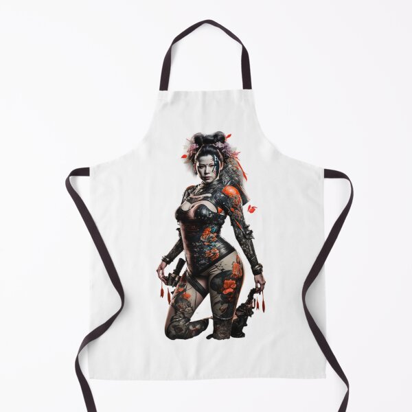 Item preview, Japanese Geisha FlowerTattoo designed and sold by helrisoniart182.