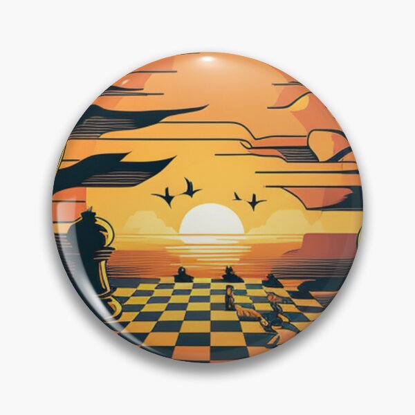 Item preview, Chess Retro Sunset designed and sold by Diamaber.