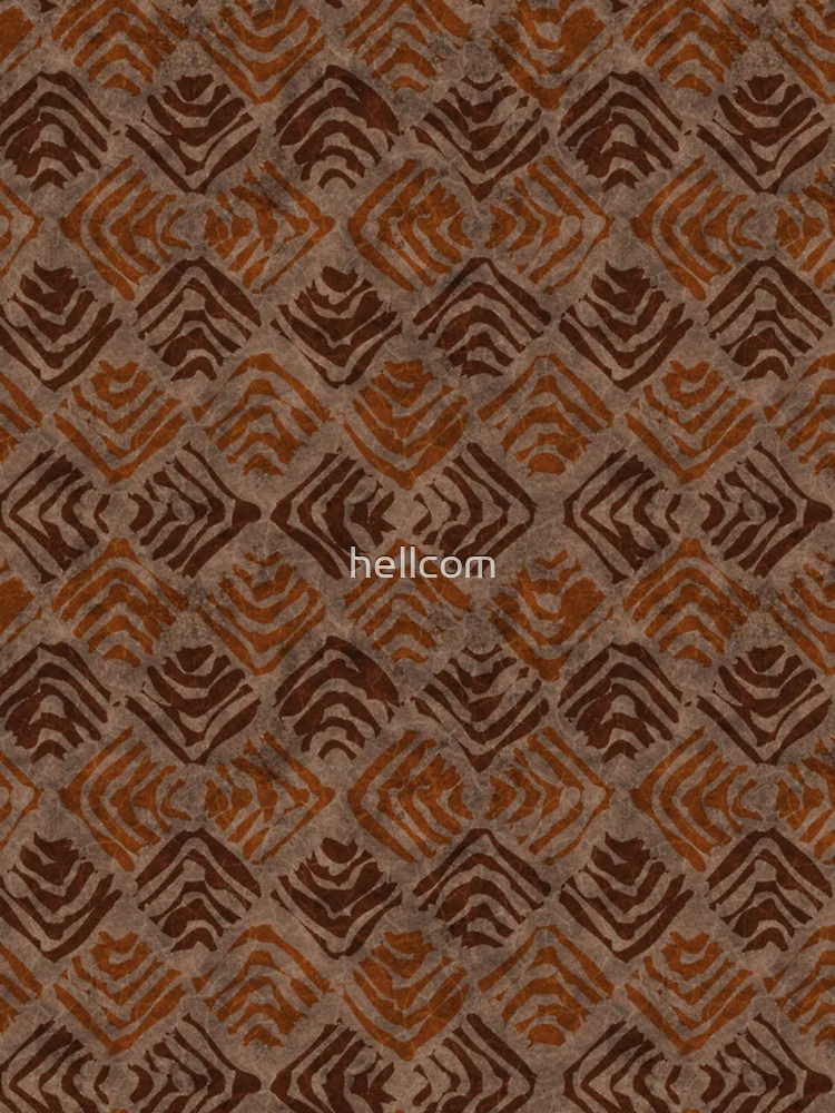 Thumbnail 4 of 4, iPhone Case, Abstract Earth Tone Pattern designed and sold by hellcom.