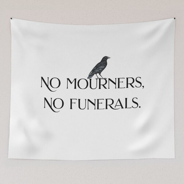 Item preview, No mourners, no funerals designed and sold by addict2reading.