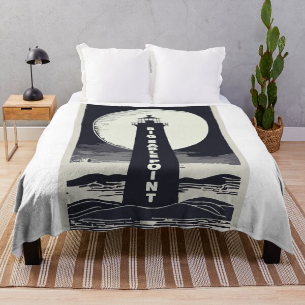 Item preview, Big Sable Point Michigan Lighthouse Moon designed and sold by Esskay Designs.