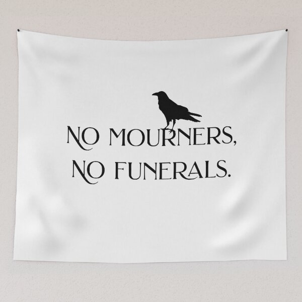 Item preview, No mourners, no funerals designed and sold by addict2reading.