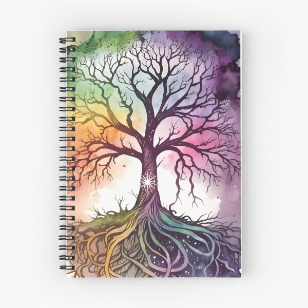 Item preview, Tree of Life Celtic Pagan Wiccan in Rainbow Colors designed and sold by CGSGraphics.