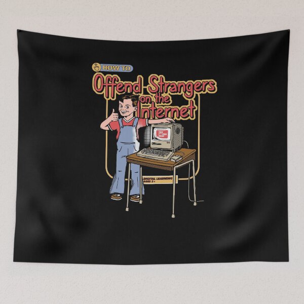 Item preview, How To Offend Strangers on the Internet designed and sold by Nerd Shizzle.