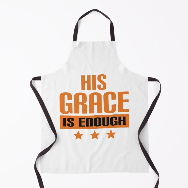 Item preview, His Grace Is Enough T-shirt, Sticker and logo designed and sold by Billium Halder.