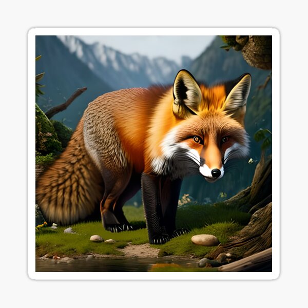 fox Sticker