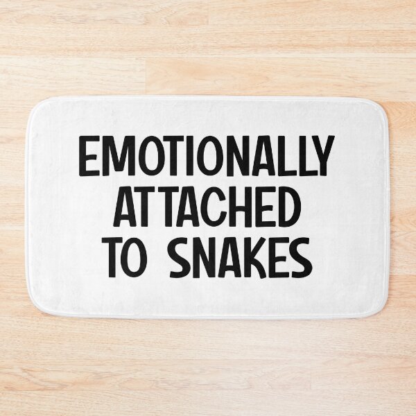 Item preview, Emotionally Attached To Snakes designed and sold by kamrankhan.