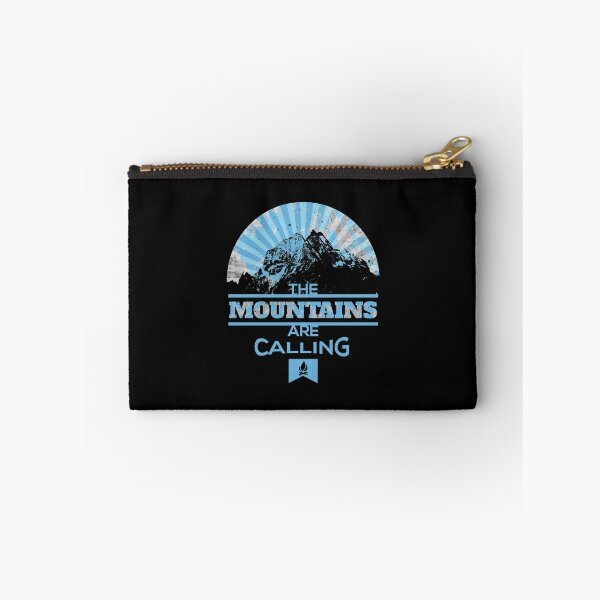 Item preview, The Mountains Are Calling Graphic Badge designed and sold by Douglas Berg.