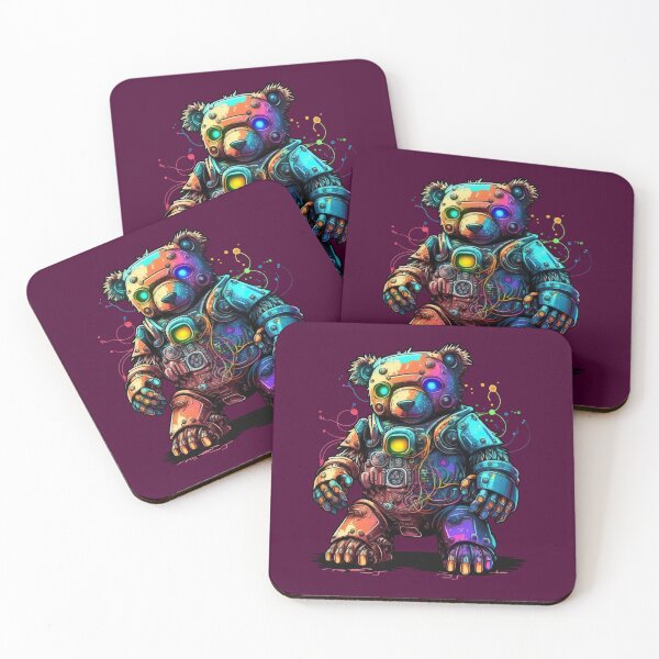 Item preview, Cyborg Bear - Futuristic Design for Tech and Animal Lovers. designed and sold by SerhiiArt.