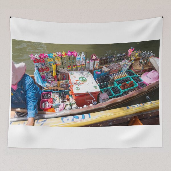 Item preview, Waterways, canals of bangkok, Chao Phraya River designed and sold by Michael Dietrich.