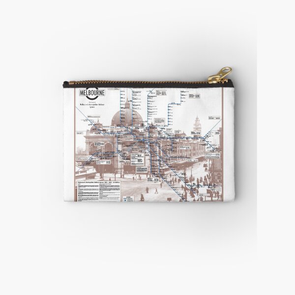 Item preview, La historia del sistema ferroviario de Melbourne 3ª edición designed and sold by trainsandtrams.